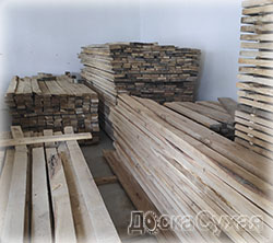 Доска из твердой породы древесины